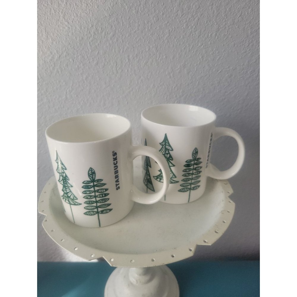 Starbucks Holiday Evergreen Cups